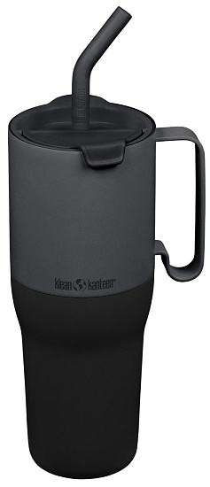 Термостакан Klean Kanteen Rise Tumbler Straw Lid 1,065 Asphalt - Фото 1 большая