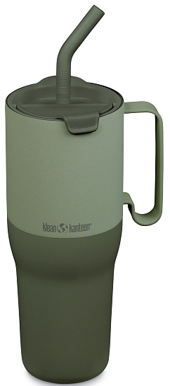 Термостакан Klean Kanteen Rise Tumbler Straw Lid 1,065 Sea Spray - Фото 1 большая