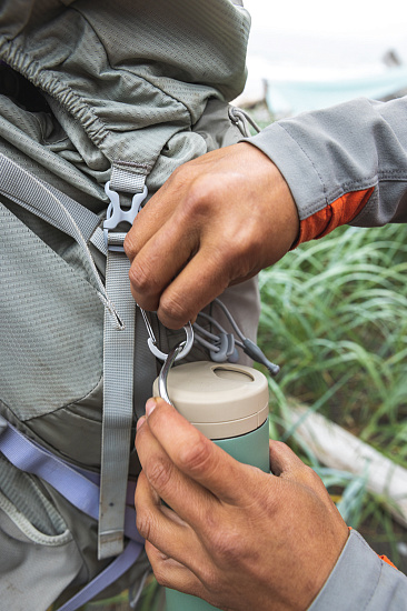 Термокружка Klean Kanteen TKWide Twist Cap 0,592 Sea Spray - Фото 7 большая
