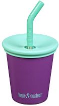 Стакан детский Klean Kanteen Cup Straw Lid 0,296 Sparkling Grape