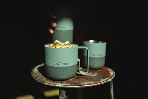 Термокружка Klean Kanteen Rise Mug 0,4 Sea Spray - Фото 4 большая