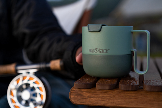 Термокружка Klean Kanteen Rise Mug 0,4 Sea Spray - Фото 7 большая