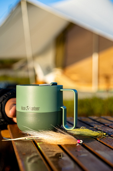 Термокружка Klean Kanteen Rise Mug 0,4 Sea Spray - Фото 8 большая