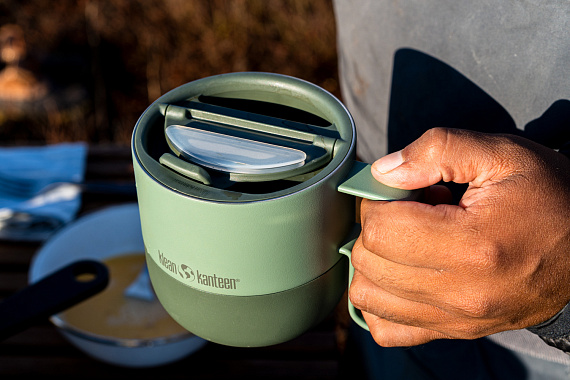 Термокружка Klean Kanteen Rise Mug 0,4 Sea Spray - Фото 11 большая