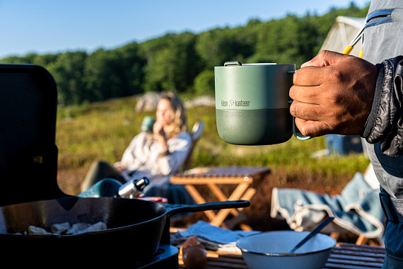 Термокружка Klean Kanteen Rise Mug 0,4 Sea Spray - Фото 12 большая