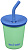 Стакан детский Klean Kanteen Cup Straw Lid 0,296 Spring Bud - Фото 1 малая