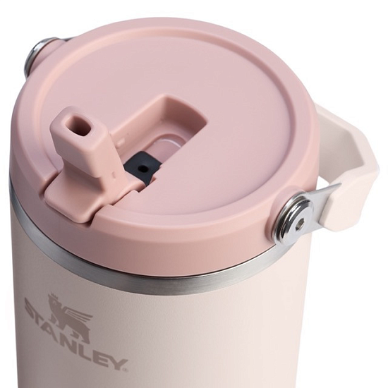 Термокружка Stanley Iceflow 2.0 0,89L Розовый - Фото 3 большая