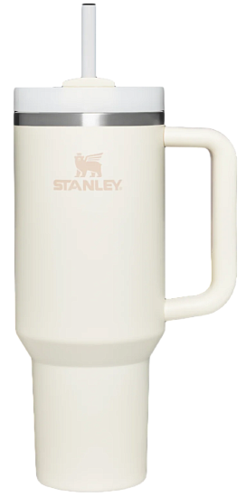 Термокружка Stanley Quencher H2.0 0,88L с трубочкой Кремовый - Фото 1 большая