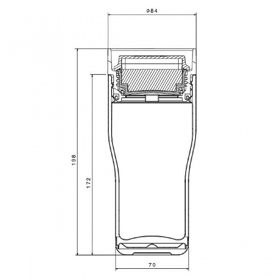 Термокружка Bobber Tumbler-470 Matte - Фото 6 большая