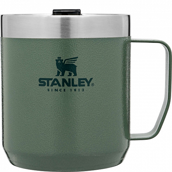 Термокружка Stanley Classic 350 Hammertone Green - Фото 2 большая
