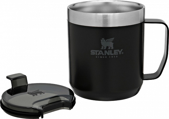 Термокружка Stanley Classic 350 Black - Фото 3 большая