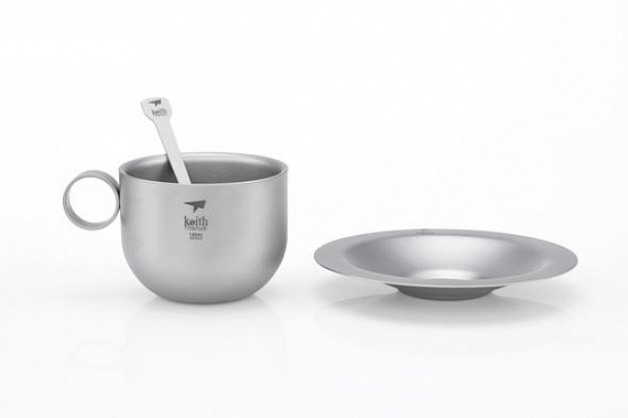 Кофейный набор Keith Titanium Coffee Set - Фото 2 большая