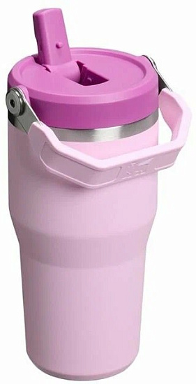 Термокружка Stanley Iceflow 2.0 0,59L Бутоны Вишни - Фото 2 большая