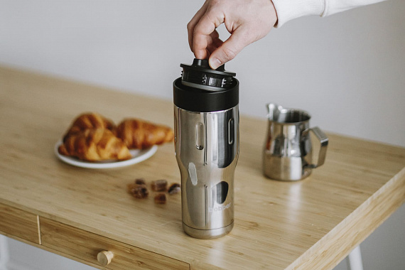 Термокружка Bobber Tumbler-470 Black Coffee - Фото 11 большая
