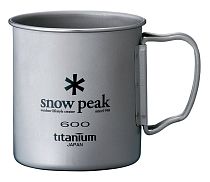 Кружка Snow Peak Titanium Single 600