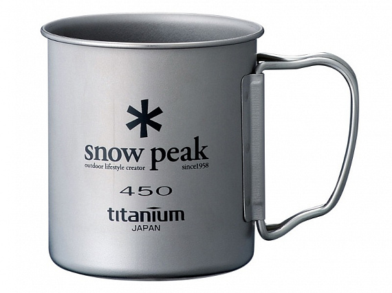 Кружка Snow Peak Titanium Single 450 - Фото 1 большая