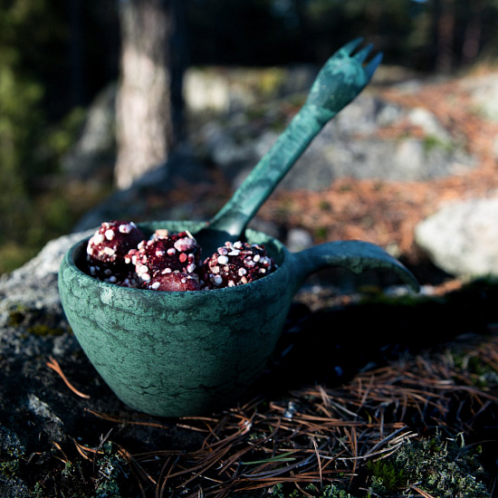 Чашка-кукса Kupilka 37 Blueberry - Фото 5 большая
