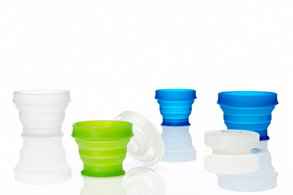 Складной стакан Humangear GoCup L Синий - Фото 4 большая