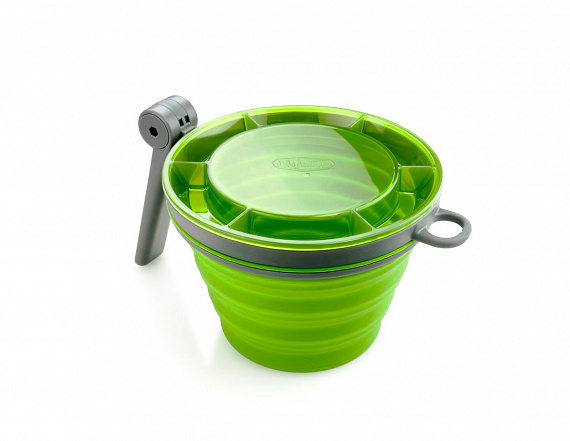 Складная кружка GSI Collapsible Fairshare Mug Green - Фото 2 большая