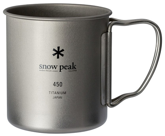 Кружка Snow Peak Titanium Single 450 - Фото 1 большая