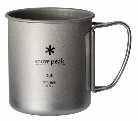 Кружка Snow Peak Titanium Single 300 - Фото 1 большая