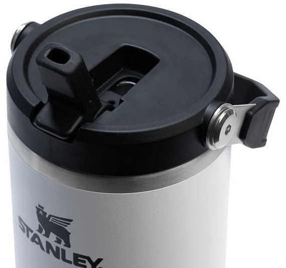 Термокружка Stanley Iceflow 2.0 0,89L Белый/Чёрный - Фото 3 большая