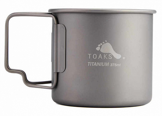 Кружка Toaks Titanium Single Wall 375 мл - Фото 2 большая