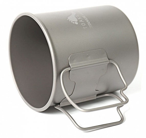 Кружка Toaks Titanium Single Wall 450 мл - Фото 5 большая