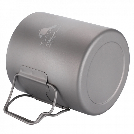 Кружка Toaks Titanium Double Wall 450 мл - Фото 2 большая