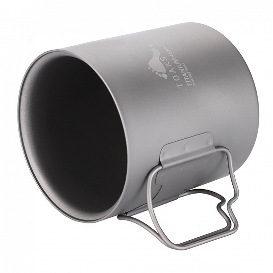 Кружка Toaks Titanium Double Wall 450 мл - Фото 3 большая