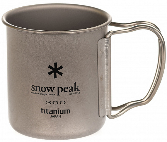 Кружка Snow Peak Titanium Single 300 - Фото 1 большая