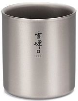 Кружка Snow Peak Ti-Double H300 Stacking Mug