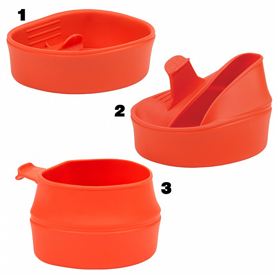 Кружка Wildo Fold-A-Cup Big Red - Фото 2 большая