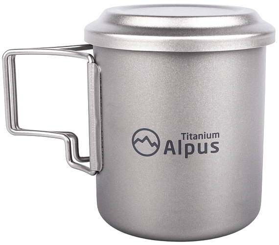 Титановая кружка Alpus ALP459 - Фото 1 большая