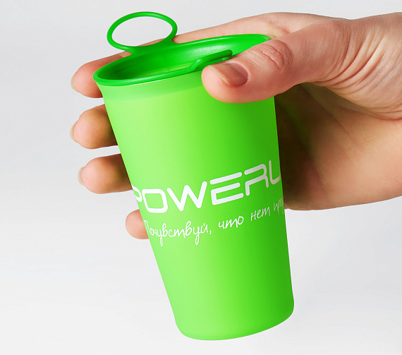 Стакан Powerup 200мл Зелёный - Фото 4 большая