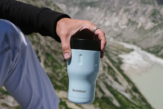 Термокружка Bobber Tumbler-350 Light Blue - Фото 2 большая