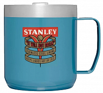 Термокружка Stanley Milestones с ручкой 0,35L Голубой