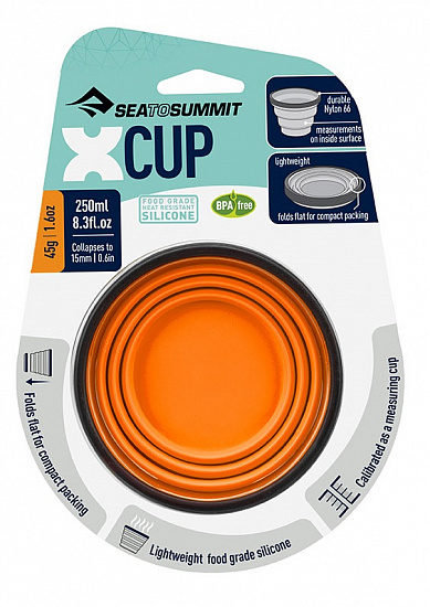 Кружка Sea to Summit X-Cup Orange - Фото 3 большая