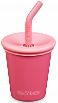 Стакан детский Klean Kanteen Straw Lid 0,296 Rouge Red