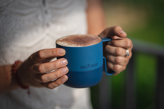 Термокружка Klean Kanteen Rise Mug 0,4 Stellar - Фото 10 большая