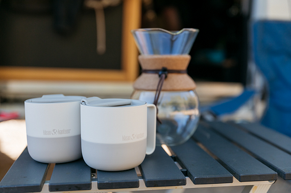 Термокружка Klean Kanteen Rise Mug 0,4 Tofu - Фото 7 большая