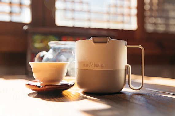 Термокружка Klean Kanteen Rise Mug 0,4 Tofu - Фото 13 большая