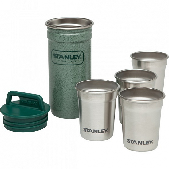 Набор стопок Stanley Adventure Hammertone Green - Фото 2 большая