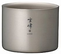 Кружка Snow Peak Ti-Double M400 Stacking Mug