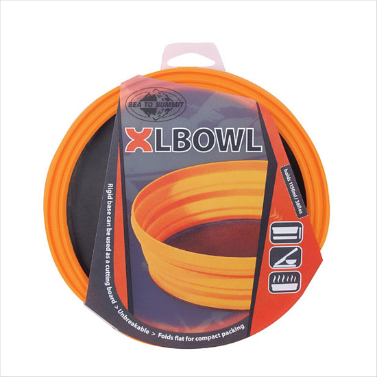 Миска Sea to Summit XL-Bowl Orange - Фото 3 большая