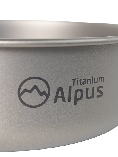 Титановая миска Alpus ALP633 850мл - Фото 4 большая