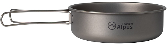Титановая миска Alpus ALP633 850мл - Фото 6 большая
