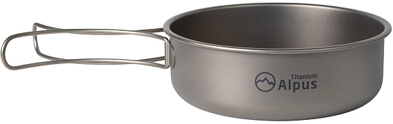 Титановая миска Alpus ALP640 700мл - Фото 1 большая