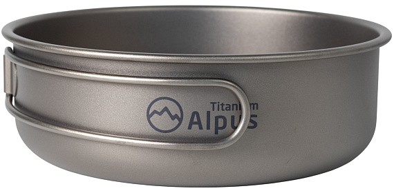 Титановая миска Alpus ALP640 700мл - Фото 2 большая