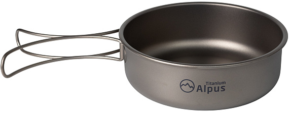 Титановая миска Alpus ALP640 700мл - Фото 6 большая